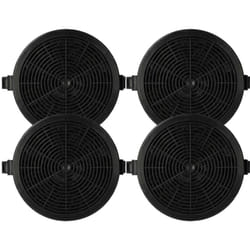Vhbw - 4x Filtres à charbon actif remplacement pour Klarstein DSM-Sofia-CF, 10035567 pour hotte aspirante - 11,2 cm