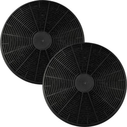 Vhbw - 2x Filtres à charbon actif compatible avec Klarstein 10032683, 10032684, 10030939, 10031183, 10031695, 10031905 hotte aspirante - 17,5 cm