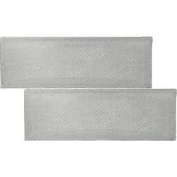 Vhbw - 2x Filtre anti-graisse remplacement pour Electrolux 50230537008 pour hotte de cuisine - 43,5 x 14,8 x 0,5 cm, métal