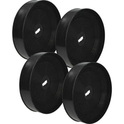 Vhbw - 4x Filtres à charbon actif compatible avec Oranier Triton, Vela, Turbo, Vivio 60 s, Vertical, Vivio 75 s, Vivio 60 w hotte aspirante - 17,05 cm