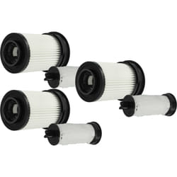 Vhbw - 3x filtre remplacement pour Miele 11385020, 4002516262756, 41996704EU1, hx-fsf pour aspirateur - filtre hepa noir / blanc