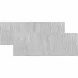 vhbw - the clever way Lot de filtres (2x filtre à graisse métallique) compatible et de haute qualité pour votre hotte de cuis ...