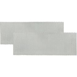 2x Filtre anti-graisse remplacement pour Bauknecht 481948048232 pour hotte de cuisine - 45,2 x 16 x 0,35 cm, métal - Vhbw