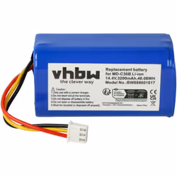 vhbw - the clever way - Batterie de rechange de haute qualité et compatible avec une grande autonomie et compatible avec votr ...