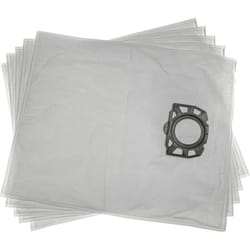 Vhbw - 5x Sacs remplacement pour Kärcher 2.863-314.0, kfi 357 pour aspirateur - microfibre non tissée, 53cm x 44cm blanc