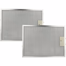 vhbw - the clever way Lot de filtres (2x filtre à graisse métallique) compatible et de haute qualité pour votre hotte de cuis ...