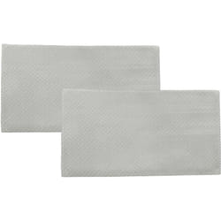 2x Filtre anti-graisse compatible avec aeg 511D-W/GB 61041097001, 511 d - w 61041007100 hotte de cuisine - 36,6 x 20,1 x 6 cm, métal - Vhbw