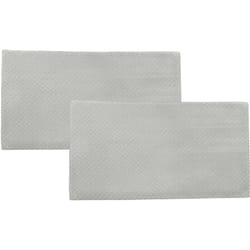 2x Filtre anti-graisse compatible avec aeg 561 d - w 61041007200, 561 d - w 61041007500 hotte de cuisine - 36,6 x 20,1 x 6 cm, métal - Vhbw