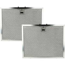 Vhbw - 2x Filtre anti-graisse compatible avec Miele DA229-2, DA229-2EXT, DA229EXT, DA229, DA229-1 hotte de cuisine, métal