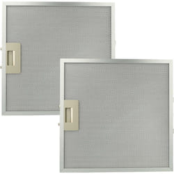 2x Filtre anti-graisse compatible avec Ikea HDVG0160S, HDU40S, HDVG0060S, HDU10S, HDU00S hotte de cuisine - 32 x 32 x 0,85 cm, métal - Vhbw