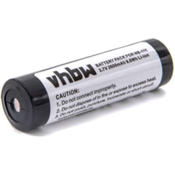 Vhbw - 1x Batterie compatible avec Sharp MD-SS70, sharp MD-CS100, MD-MS100, MD-MS200 mini disque dv portable (2600mAh, 3,7V, Li-ion)