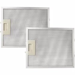vhbw - the clever way Lot de filtres (2x filtre à graisse métallique) compatible et de haute qualité pour votre hotte de cuis ...
