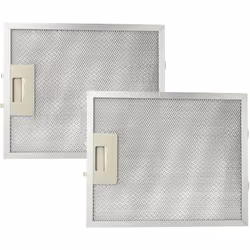 vhbw - the clever way Lot de filtres (2x filtre à graisse métallique) compatible et de haute qualité pour votre hotte de cuis ...