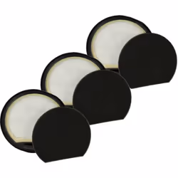 vhbw - the clever way Set de 3x filtre d'échappement pour votre aspirateur, robot aspirateur, nettoyeur vapeur - Conservez la ...