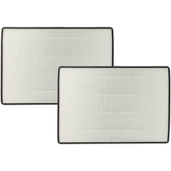 2x Filtres à air F7 remplacement pour Helios 00038 pour ventilateur (2x filtre à pollen) - Vhbw