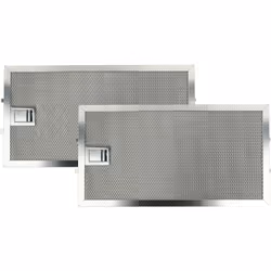 vhbw - the clever way Lot de filtres (2x filtre à graisse métallique) compatible et de haute qualité pour votre hotte de cuis ...