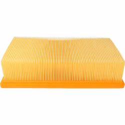 vhbw - the clever way Filtre plissé plat pour votre aspirateur sec et humide - Finition sur mesure pour un changement du filt ...