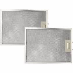 vhbw - the clever way Lot de filtres (2x filtre à graisse métallique) compatible et de haute qualité pour votre hotte de cuis ...