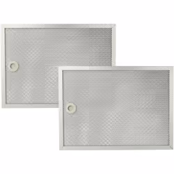 vhbw - the clever way Lot de filtres (2x filtre à graisse métallique) compatible et de haute qualité pour votre hotte de cuis ...