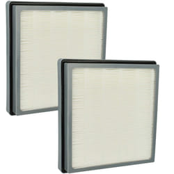 Vhbw - 2x Filtre compatible avec Nilfisk gd 1000, Family+, cdf 2050, cdf 2040, gd 1010, gd 1005 aspirateur - filtre de sortie d'air, gris / blanc