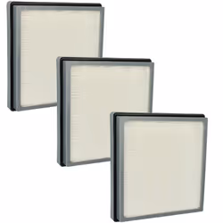 vhbw - the clever way Set de filtre d'évacuation HEPA pour votre aspirateur, robot aspirateur, nettoyeur vapeur - Conservez l ...