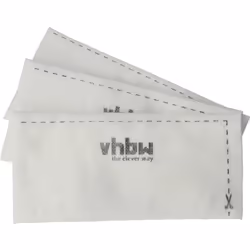 vhbw - the clever way Set de 3x filtre d'échappement pour votre aspirateur, robot aspirateur, nettoyeur vapeur - Conservez la ...