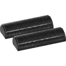 2x bloc de lames compatible avec Braun Sixtant bn, 6007, 6006, s rasoir, noir / argenté - Vhbw