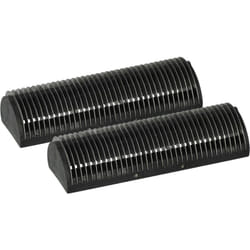 2x bloc de lames compatible avec Braun Synchron Plus De Luxe, Plus rasoir, noir / argenté - Vhbw
