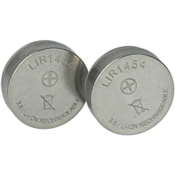 Vhbw - 2x Batterie remplacement pour Varta CP1454 A3 pour casque audio, écouteurs sans fil (85mAh, 3,7V, Li-ion)