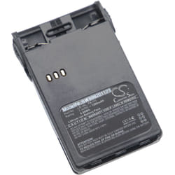 Vhbw - 1x Batterie remplacement pour Huntec PB200, LB-62L, LB-38L, PB400 pour radio talkie-walkie (1200mAh, 7,4V, Li-ion) - avec clip de ceinture