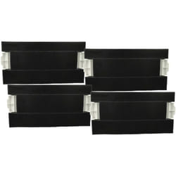 Vhbw - 4x Filtres à charbon actif remplacement pour Neff Z5144X5 pour hotte aspirante - 39,8 x 19,6/17,4 x 2,9 cm