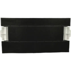 Vhbw - 1x Filtre à charbon actif remplacement pour Constructa CZ5144X5 pour hotte aspirante - 39,8 x 19,6/17,4 x 2,9 cm