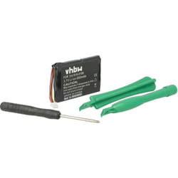Vhbw - 1x Batterie compatible avec Apple iPod A1040, M8948LL/A, 3rd Generation, M8948LL, 40GB lecteur de musique MP3 (850mAh, 3,7V, Li-polymère)