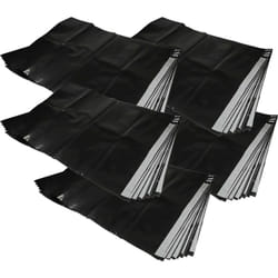 Vhbw - 50x Sacs remplacement pour Bosch 3165140744850 pour aspirateur - plastique, 9,2cm x 7,05cm noir