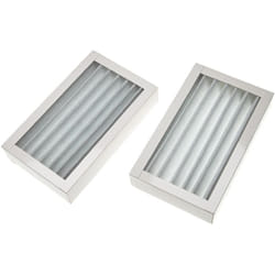 2x Filtres remplacement pour Paul 524000010 pour appareil de ventilation - Set de filtres à air G4, 25 x 15 x 9 cm blanc - Vhbw