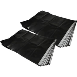 Vhbw - 20x Sacs compatible avec Bosch gas 55 m afc Professional aspirateur - plastique, 9,2cm x 7,05cm noir