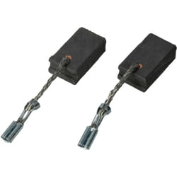 Vhbw - 2x balais de charbon 6 x 10 x 17 mm compatible avec Bosch gws 18-150 pl 3 601 GA5 100 outil électrique