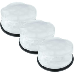 Vhbw - 3x filtre rond compatible avec Numatic het 200 p, HET-200A, het 200, hrp 200, HVR-200M, HHR-200, HVR-200A, Hetty, hvn 200, hvr 180, hvr 200