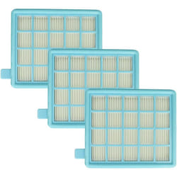 Vhbw - 3x filtre compatible avec Philips PowerPro­Compact FC8471/61, FC8471/01, FC8470/01 aspirateur - Filtre hepa contre les allergies
