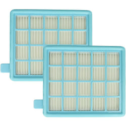 Vhbw - 2x filtre compatible avec Philips PowerPro­Compact FC8473/61, FC8474/01, FC8473/01 aspirateur - Filtre hepa contre les allergies