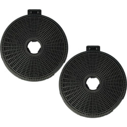 2x Filtres à charbon actif compatible avec Teka dbp 90 pro, dc 60, dbe 60, dc 90, DBB70 ss, dbb 90 ss, dbp 60 pro hotte aspirante - 20 cm - Vhbw