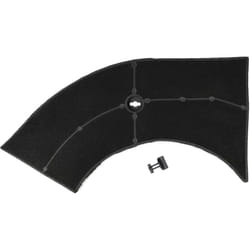 Vhbw - Filtre à charbon actif compatible avec Ikea hoo A00 w, hoo A10 w, hoo A105, hoo A40 5, hoo A40 w hotte aspirante - 28 x 13,3/9,5 x 2,6 cm