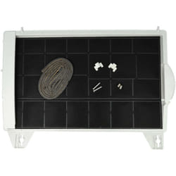 Vhbw - 1x Filtre à charbon actif compatible avec Bosch DHU625P/01, DHU626P/01, DHU624P/01, DHU630E/01, DHU630EGB/01 hotte aspirante - 45 x 32 x 4 cm