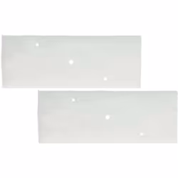 vhbw - the clever way Lot de 2x filtres de rechange pour votre sèche-linge Ce filtre de l'échangeur de chaleur remplace parfa ...