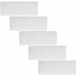 vhbw - the clever way Lot de 5x filtres de rechange pour votre sèche-linge Ce filtre de l'échangeur de chaleur remplace parfa ...