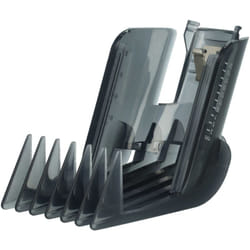 Vhbw - Sabot de coiffure compatible avec Philips qc 5130 tondeuse, rasoir - sabot de remplacement gris / transparent