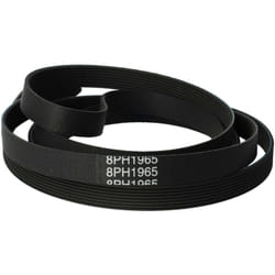 Courroie d'entraînement remplacement pour BSHG657917, BSHG00657917, bsh 9000678691 8PH1965 pour sèche-linge - 196,5 cm noir - Vhbw