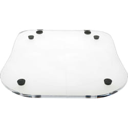 Plateau coulissant compatible avec Arebos robot de cuisine - verre acrylique, 34,2 x 29 cm - Vhbw