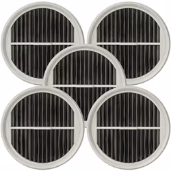 vhbw - the clever way Set de 5x filtres pour votre aspirateur, aspirateur à main ou aspirateur sans fil Ces filtres anti-sale ...