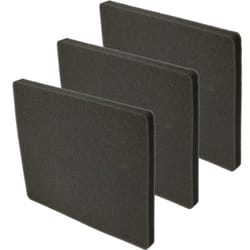 Kit de 3x Filtres compatible avec Electrolux ACX6208 (910286654) aspirateur - filtre de sortie d'air (filtre éponge), noir - Vhbw